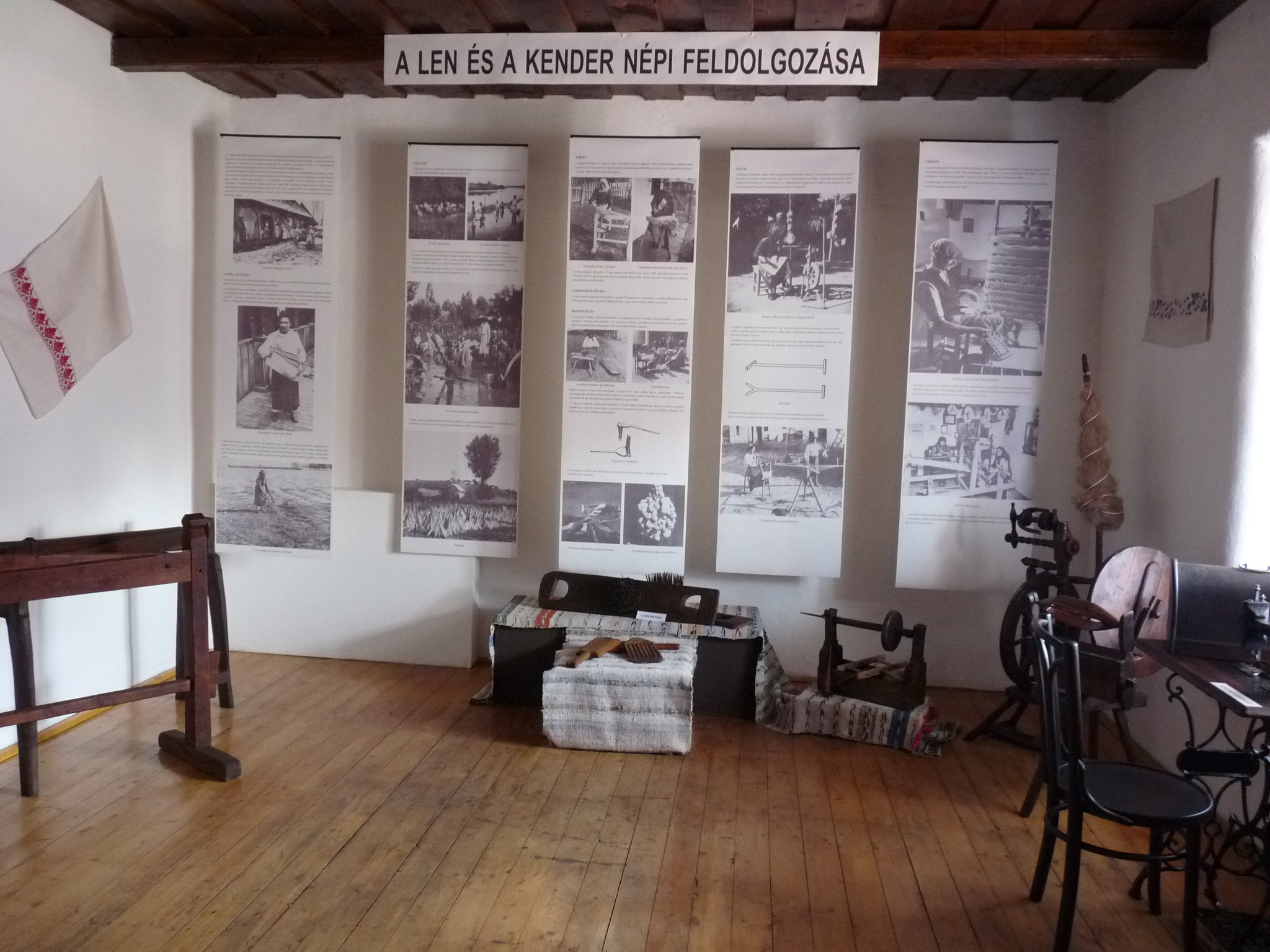 A len és a kender feldolgozása