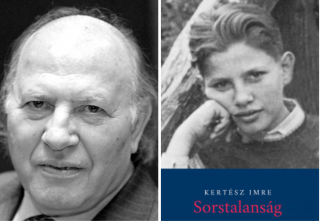 a szerző fotója és a könyv borítója