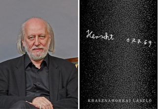 a szerző fotója és a könyv borítója