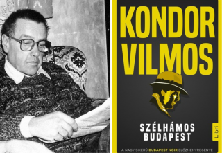 a szerző fotója és a könyv borítója