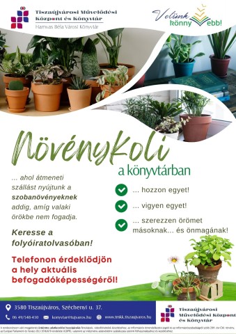 a Növénykoli plakátja