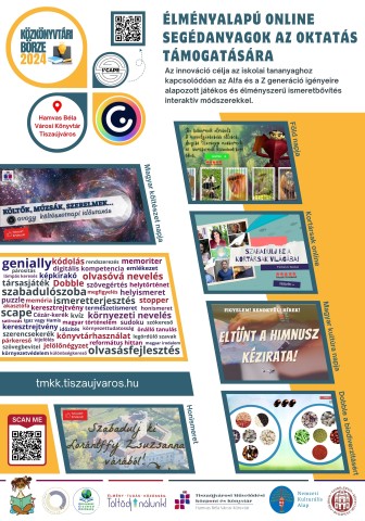 Innovációnk poszteren, mely kihelyezésre került a rendezvényen