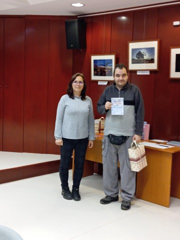 Kovács Gábor átvette a nyereményét