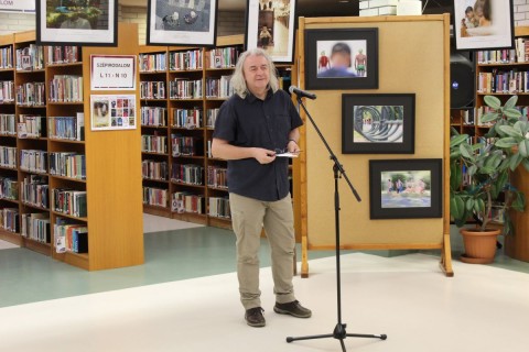 Nagy Zoltán beszédet mond.