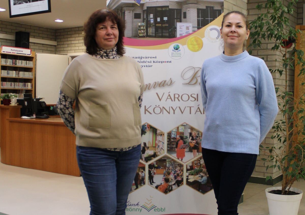 Veresné Juhász Márta és dr. Móréné Naszrai Ilona gyógytornászok