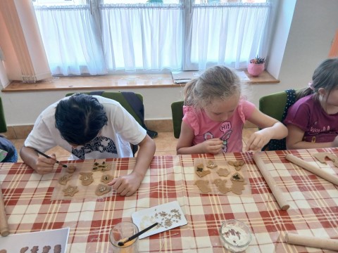 Mézeskalács díszítés.