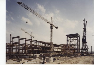 Az erőmű építése