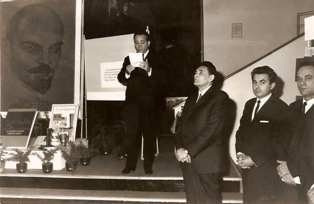 1970. április 21.  A Lenin-emlékkiállítás megnyitása