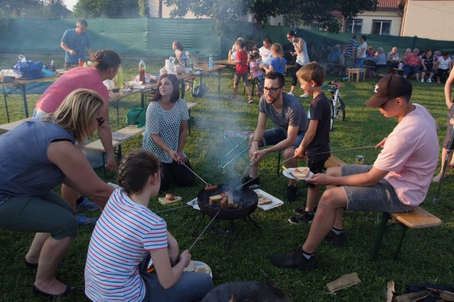 Nyárs party - szalonnasütés
