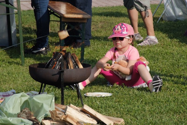 Nyárs party - szalonnasütés