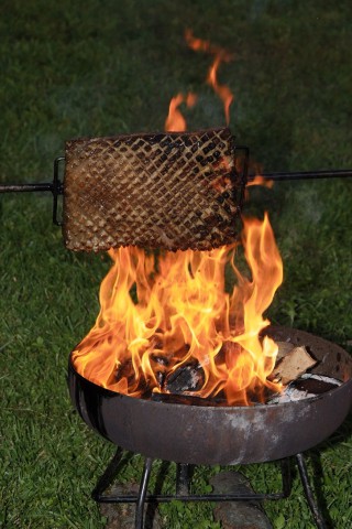 Nyárs party - szalonnasütés