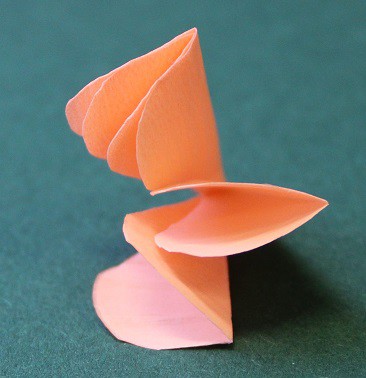 A koszorú elkészítésének fázisai