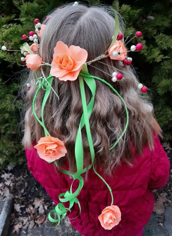 Elkészített koszorú