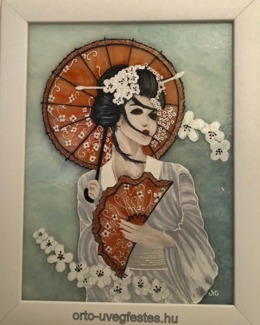 Unhauzerné Ortó - Mária alkotása