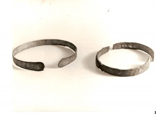 Leninváros környékének őstörténete című régészeti kiállítás tárgyai