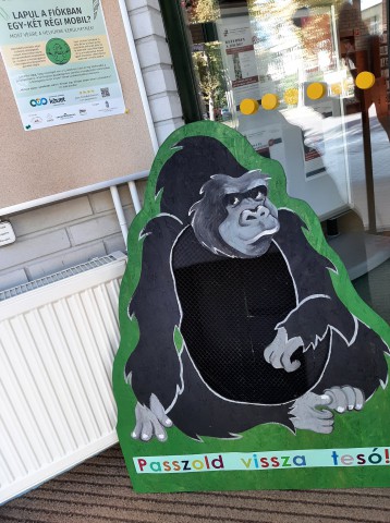 Gorilla a bejáratnál