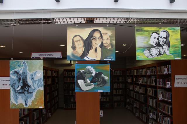 a kiállítás képei