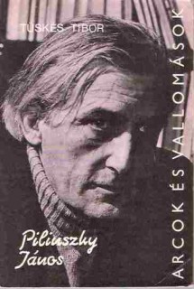 Pilinszky János: Arcok és vallomások (könyvborító)