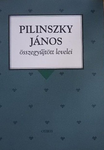 Pilinszky János összegyűjtött levelei (könyvborító)