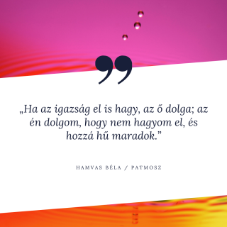 Hamvas Béla idézet