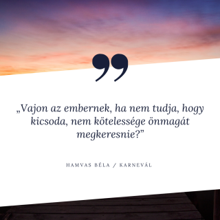 Hamvas Béla idézet