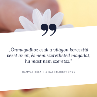 Hamvas Béla idézet