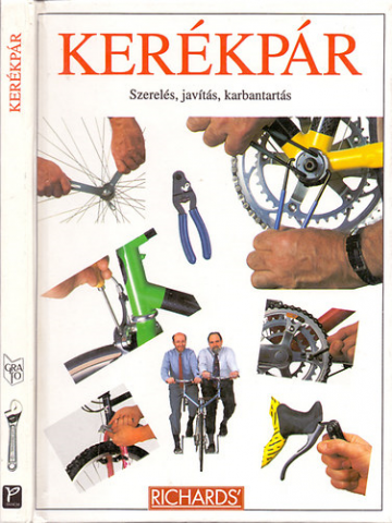 Kerékpár: szerelés, javítás,karbantartás (könyvborító)