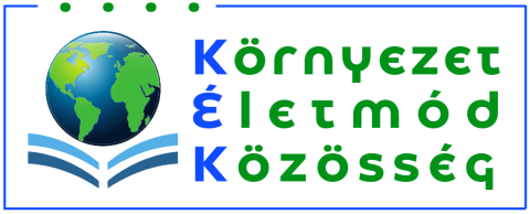 Környezet-Életmód-Közösség könyvtári logó