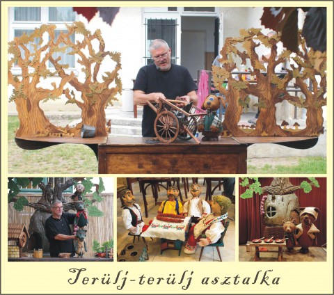 Terülj-terülj asztalka a Kalamajka Bábszínház előadásában