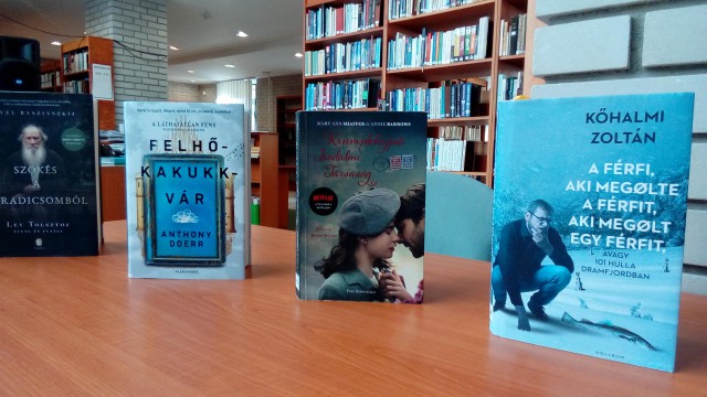 A kihelyezett könyvek a 