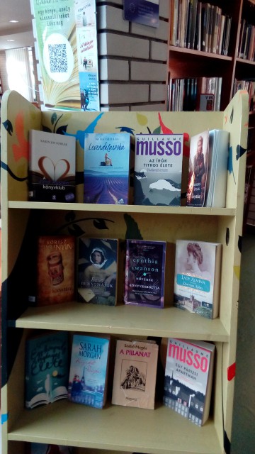 A kihelyezett könyvek a 