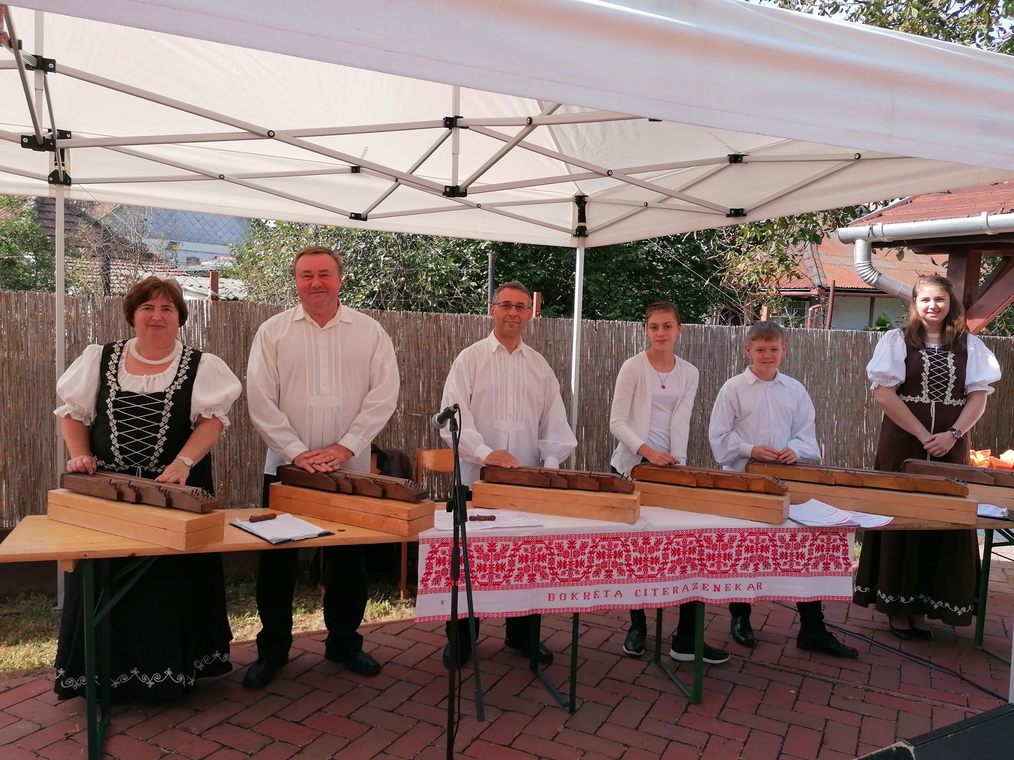 Bokréta Citerazenekar csoportkép