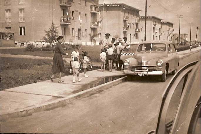 A Május 1. úti lakóházak 1960-as évek elején