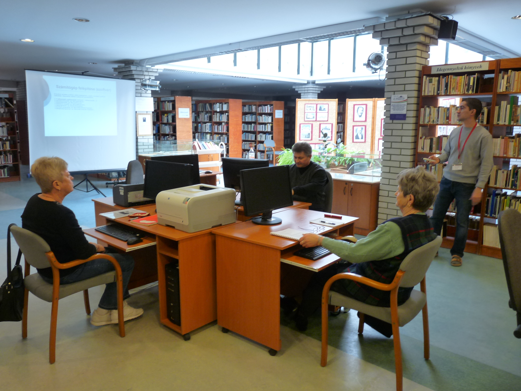 Számítógépes oktatás a DJP ponton