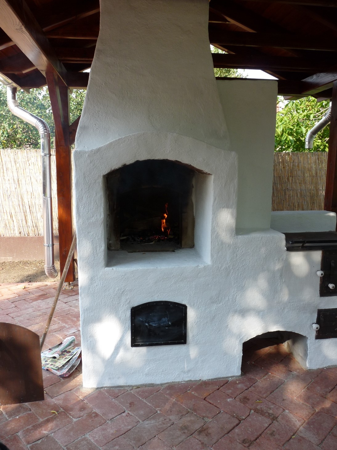 A "Villa Scederkyn" Tájház kemencéje